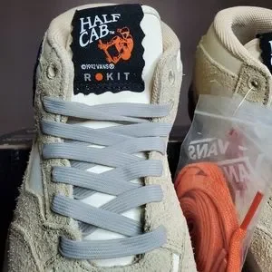 Vans Half Cab 33 Dx Rokit Translucent Pebble Men Size 7, Women Size 8.5 Vans x Rokit Half Cab 33 DX - Translucent Pebble – Feature main image 4